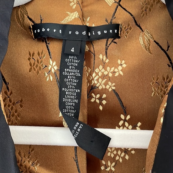 Roberto Rodriguez Black Velvet Jacket - Picture 9 of 9